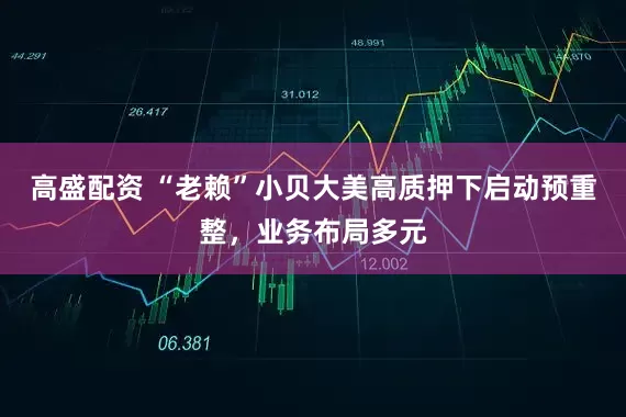 高盛配资 “老赖”小贝大美高质押下启动预重整，业务布局多元